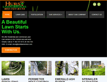 Tablet Screenshot of hurstlawnservice.com